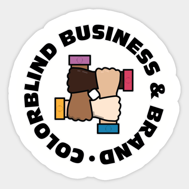 Colorblind Brand Sticker by ULOVmyGEAR